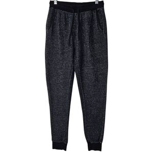 Roots Black Pepper Jogger Pants With Drawstring & Pockets XS